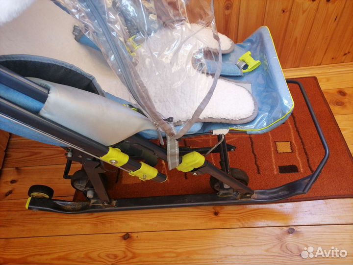 Санки коляска ника 7 3