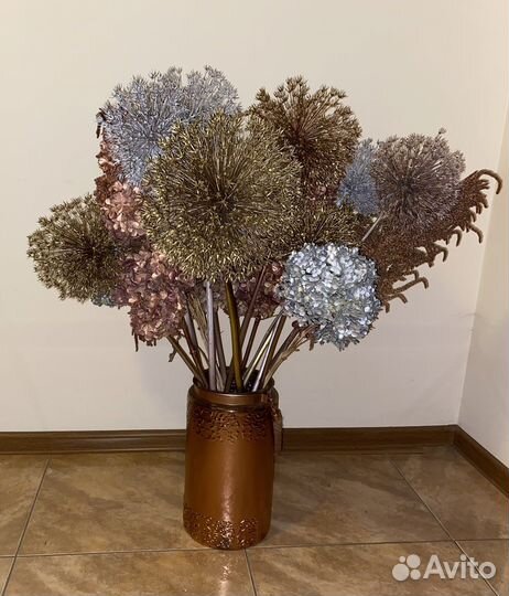 Букет из сухоцветов