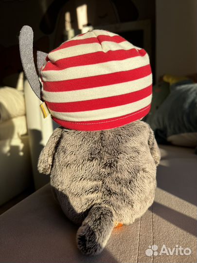 Игрушка кошка плюшевая