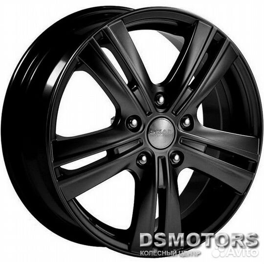 Диски Багира 6/16 4x100 ET45 d60.1 чёрный бархат