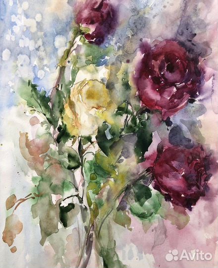 Акварельные рисунки