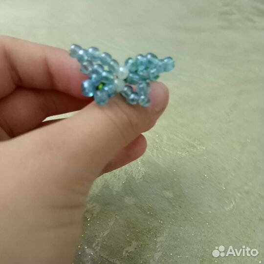 Кольцо из бисера