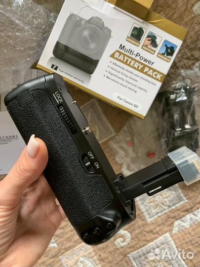 Батарейный блок canon 6d