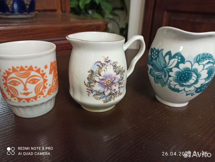 Заварочные чайники, молочники