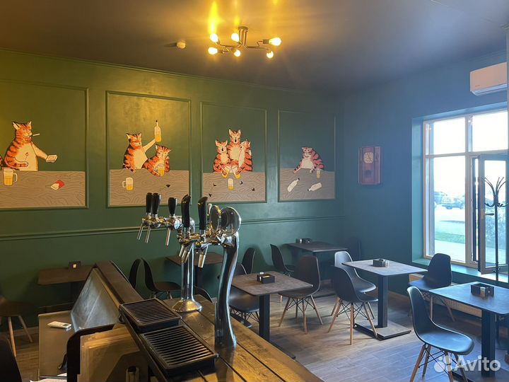 Готовый бизнес бар пивной кот