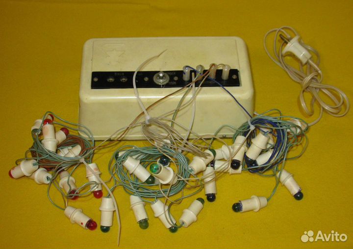 Цветомузыкальная гирлянда СССР