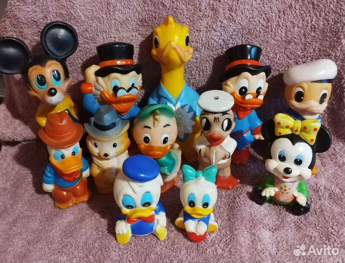 Резиновые игрушки Утиные истории Дональд Скрудж