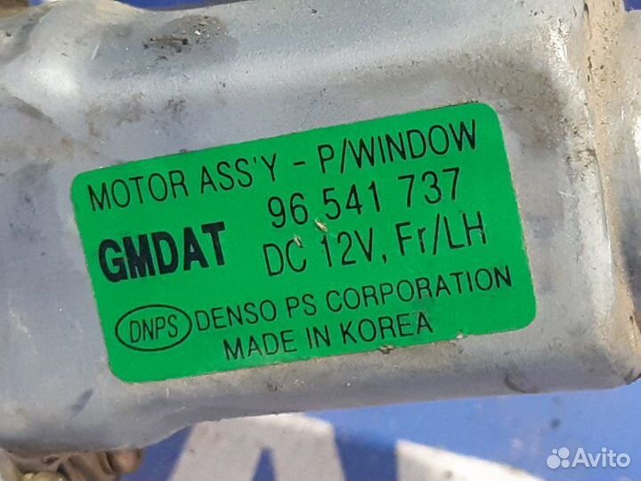 Передний левый стеклоподъемник Chevrolet Aveo T200