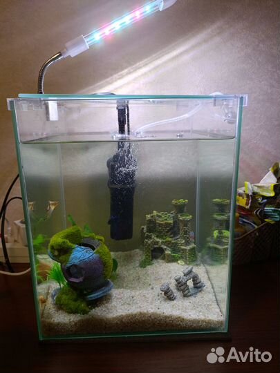 Аквариум на 18лс фильтром