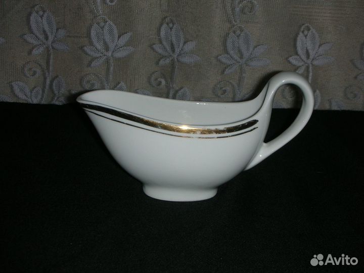 Молочник, фарфор, Дулево, 1967 год, СССР