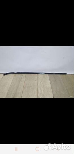 Молдинг стекла бархотка бу BMW X6