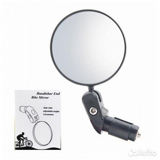 Велосипедное зеркало заднего вида (2 шт.) выпуклое