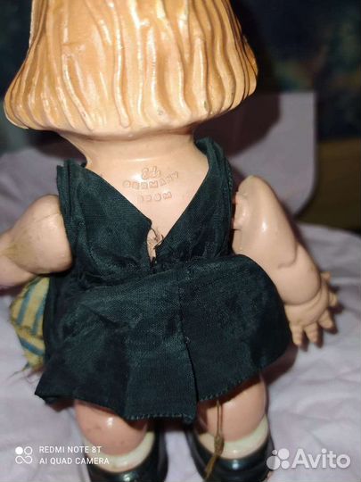 Кукла-игрушка, бегунок. гдр