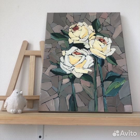 Картина цветы «Розы»