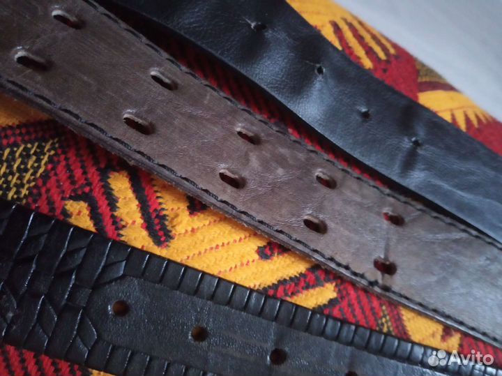 Мужские ремни из натуральной кожи