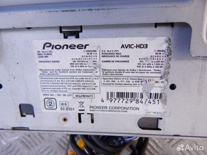 Автомагнитола BMW E53