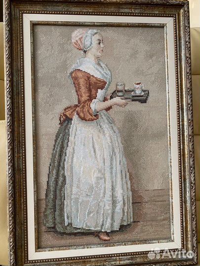 Картина вышитая крестом