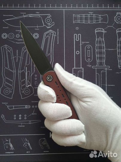 Складной нож Petrified Fish PFE07- 