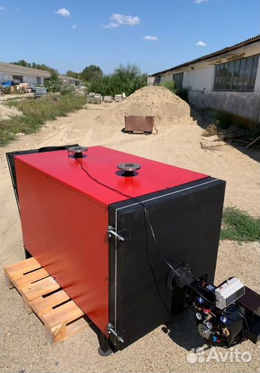 Котел на отработке 137 кВт