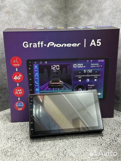 Магнитола Pioneer 2din Graff A5