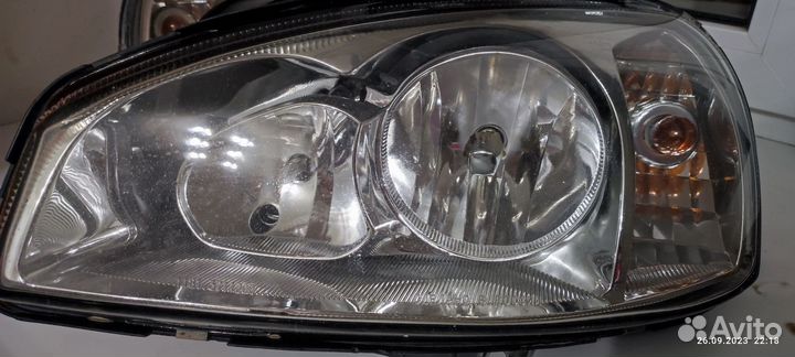 Передние фары калина 1