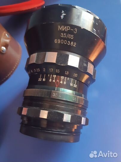 Объектив Мир-3 (Зебра)