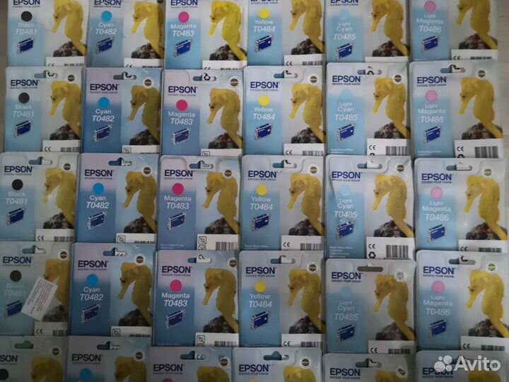 Картриджи Epson T0481