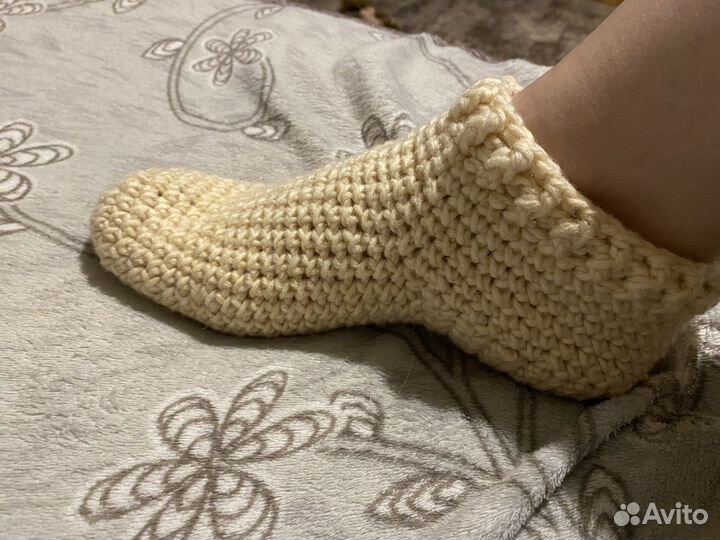 Вязанные носки