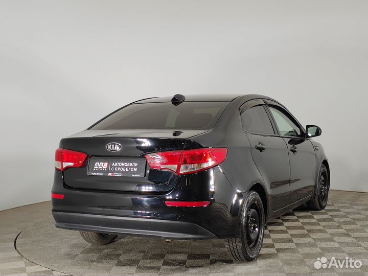 Kia Rio 1.6 МТ, 2017, 169 800 км
