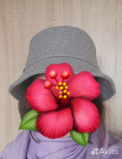 Шляпа панама женская теплая