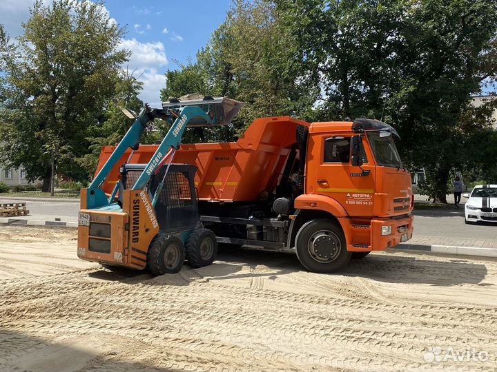 Вывоз мусора, грунта, боя