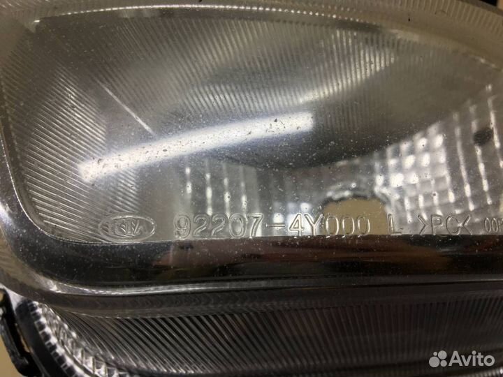 Фара противотуманная левая Kia Rio 3 UB 2011-2017
