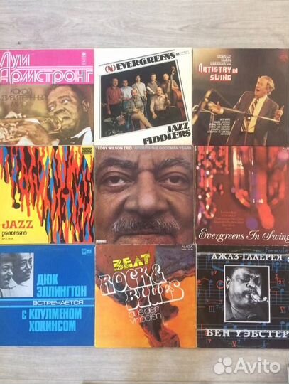 Виниловые пластинки Блюз и Джаз