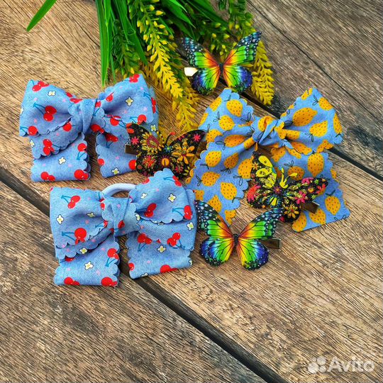 Бантики для волос