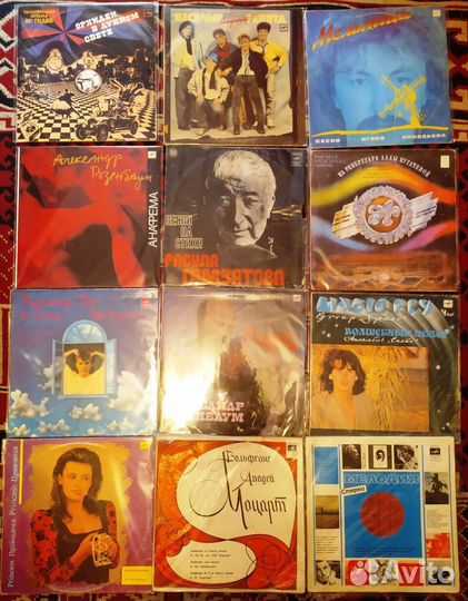 Виниловые пластинки 36 штук