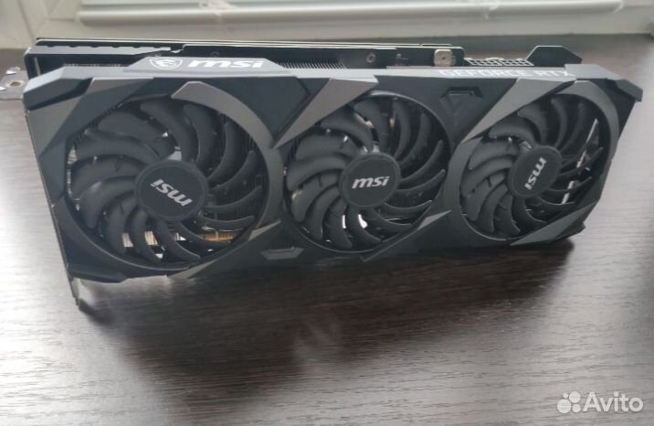 Видеокарта rtx 3080 ventus 3x plus 12 gb oc lhr