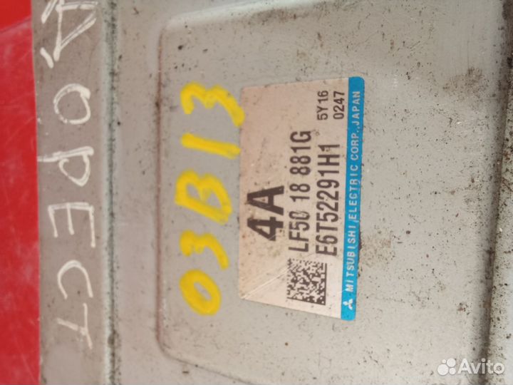 Блок управления двигателем для Mazda 3 2003-2007