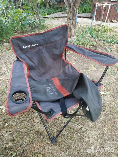 Раскладной стул для рыбалки quechua.Декатлон