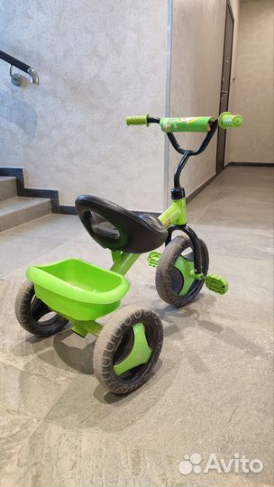 Велосипед детский трёхколёсный