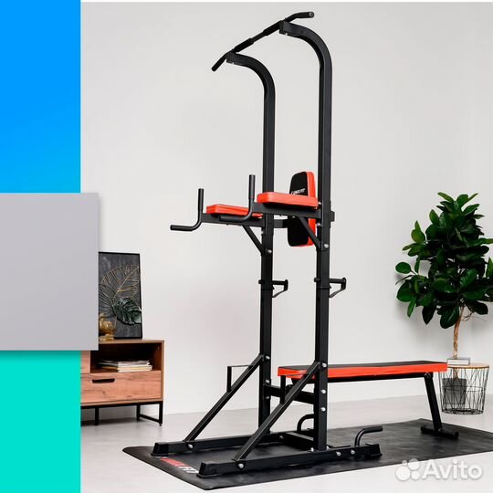 Турник 3 в 1 со скамьей новый 33.543.18