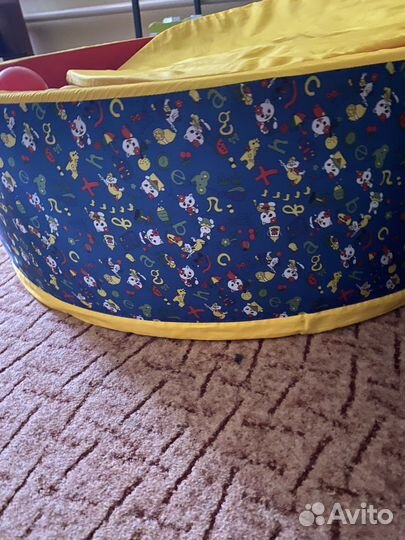 Сухой бассейн 1,5м с шариками