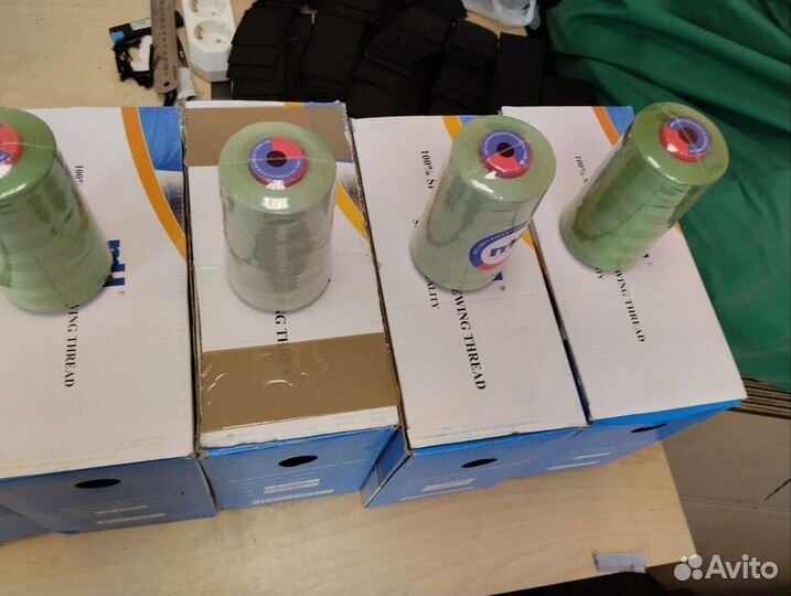 Нитки швейные бабины