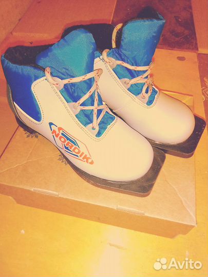 Лыжные ботинки 32 р