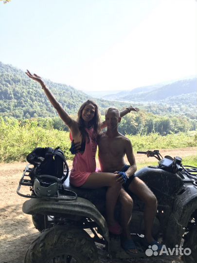 Квадроциклы в Сочи, Адлере от 1,5 часа