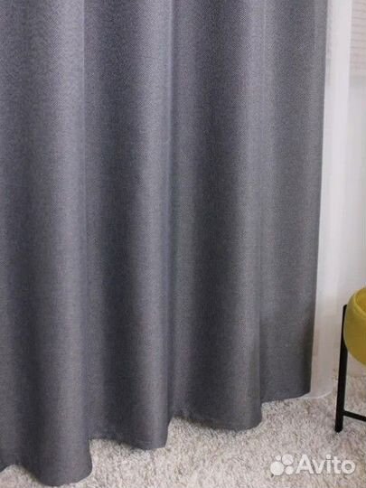 Готовые шторы из ткани блэкаут