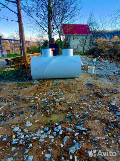 Септик работает в любое время года, купить в Волго