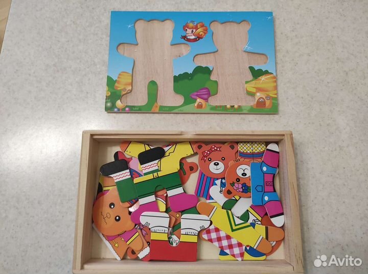 Пазл вкладыш 