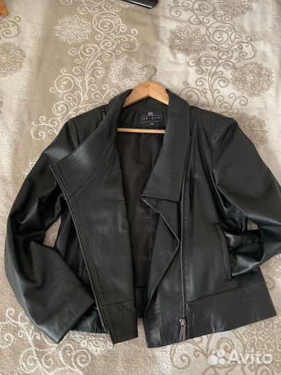 Куртка кожаная женская