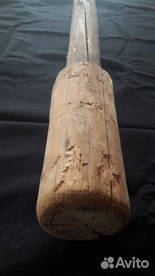 Старинная деревянная толкушка-пестик. Предмет быта