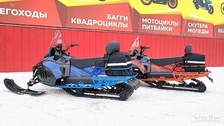 Снегоход irbis (ирбис) tungus 500L синий 22/23